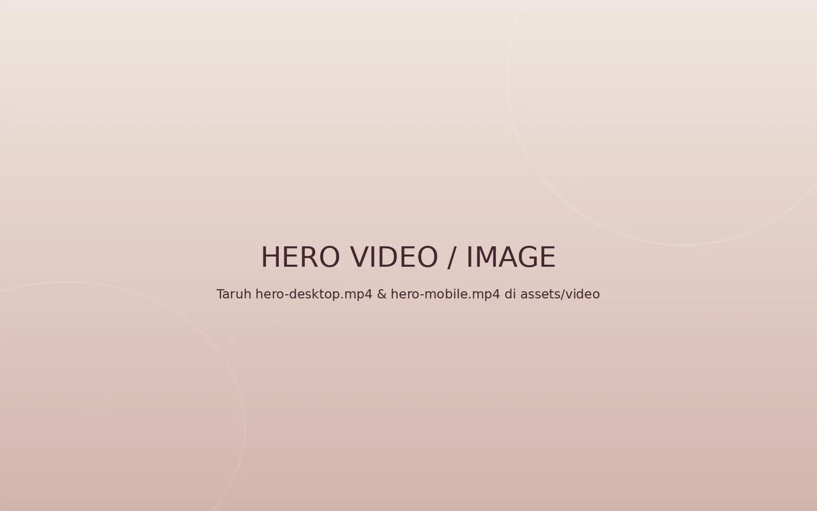 Placeholder video suasana Adora Skin & Aesthetic